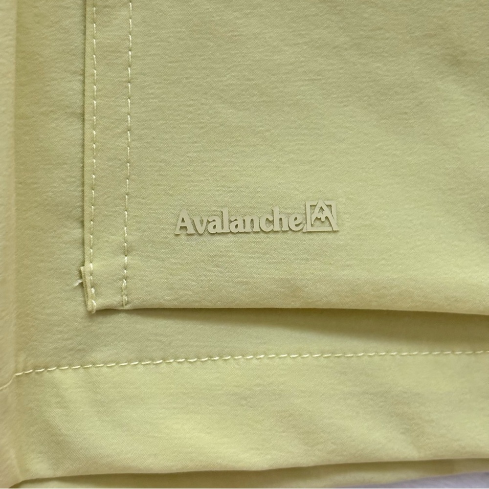 AVALANCHE Lime Green High Waisted Performance Shorts--NWT--M - Picture 9 of 15